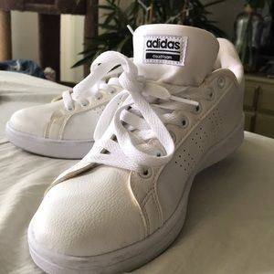 NEW Adidas Size 8 White Sneakers